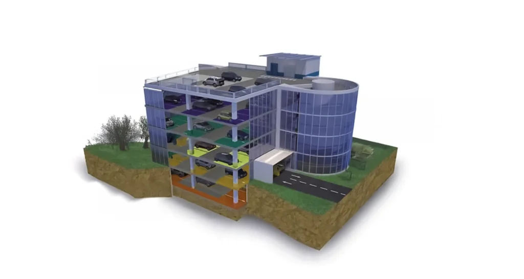 Parkhaus (Illustration)